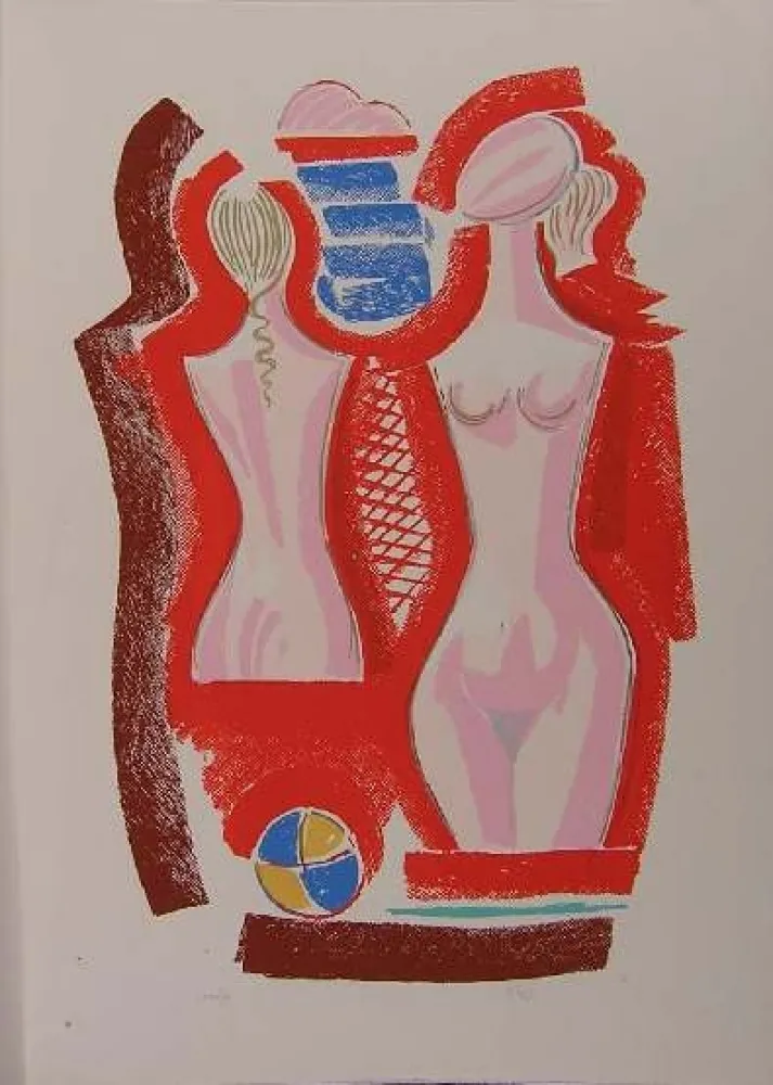 Литография Tozzi - SENZA TITOLO