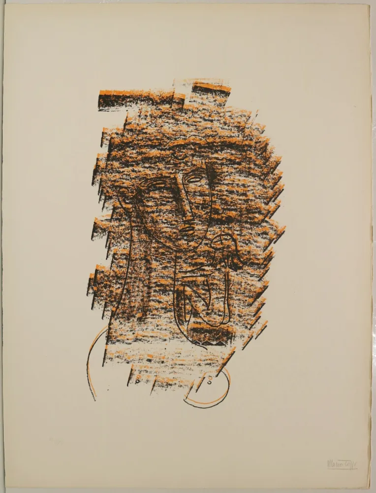 Литография Tozzi - Senza titolo