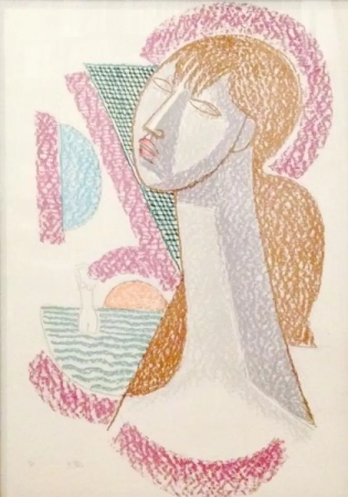 Литография Tozzi - Senza titolo