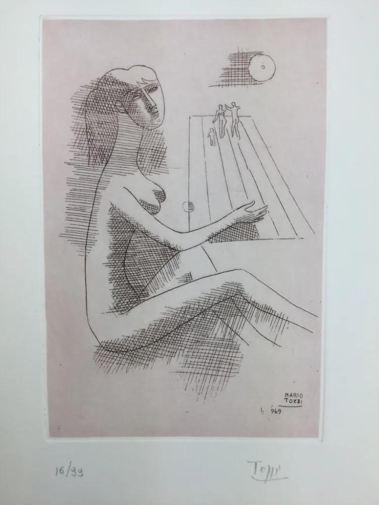 Офорт Tozzi - Untitled 