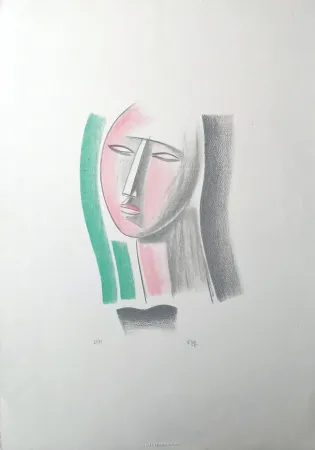 Литография Tozzi - Volto