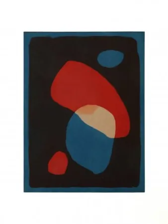 Акватинта Treleaven - Times Square red, Times Square blue