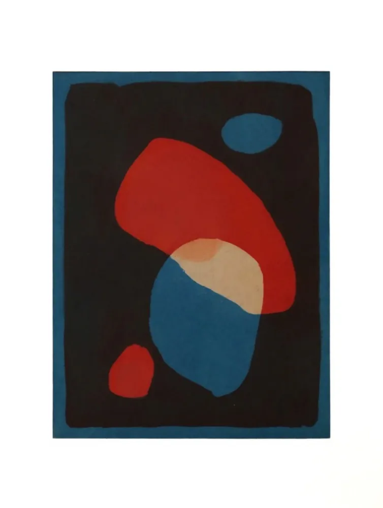 Многоэкземплярное Произведение Treleaven - Times Square red, Times Square blue