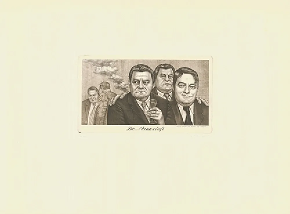 Офорт И Аквитанта Tripp - Die Mannschaft