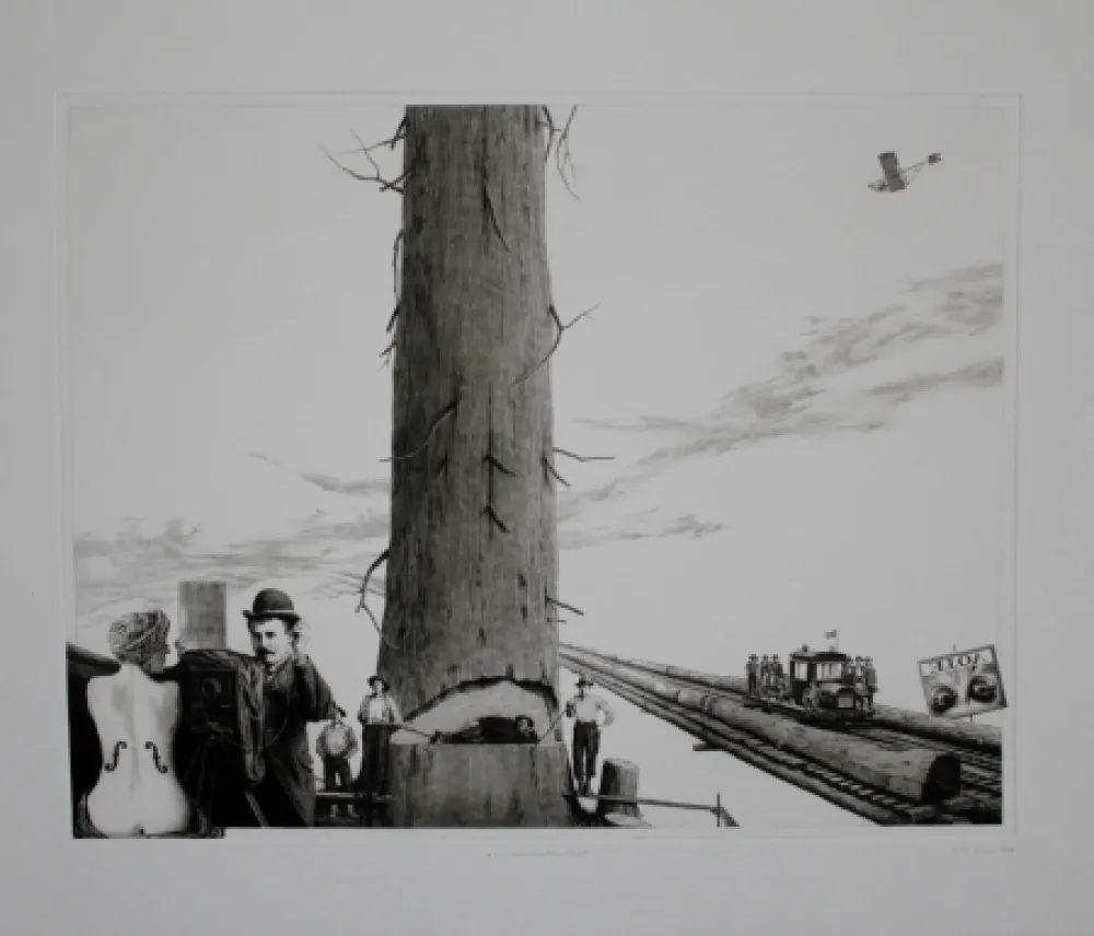 Офорт И Аквитанта Tripp - Kinsey Meets Man Ray