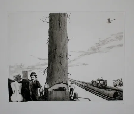 Офорт И Аквитанта Tripp - Kinsey Meets Man Ray