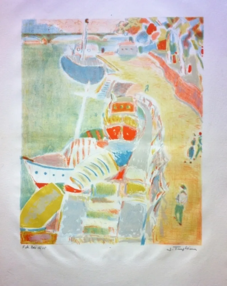 Литография Truphemus - Sans titre