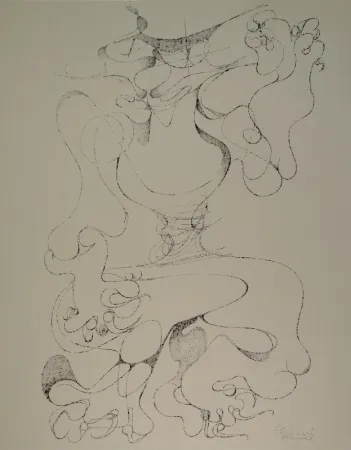 Литография Tschumi - Spielkatze