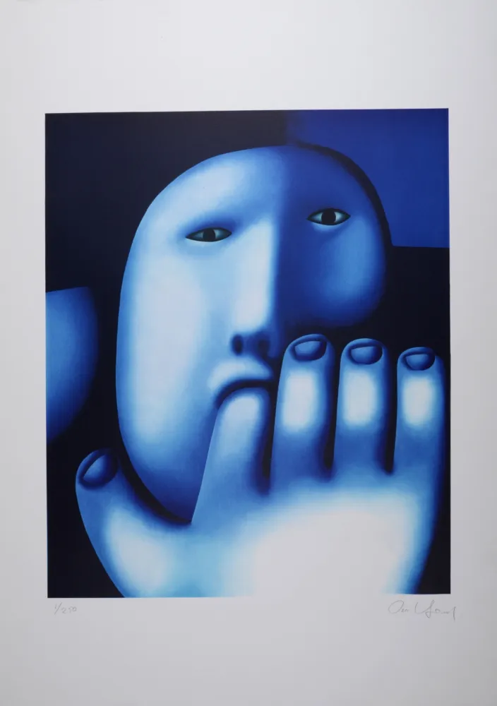 Литография Tselkov - Personnage