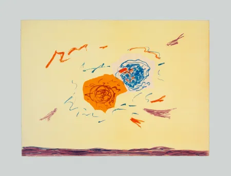 Литография Turcato - Composizione