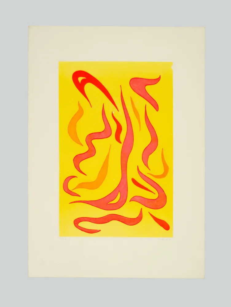 Офорт И Аквитанта Turcato - Composizione