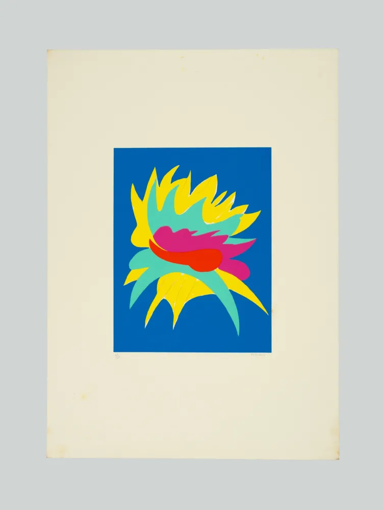 Литография Turcato - Composizione