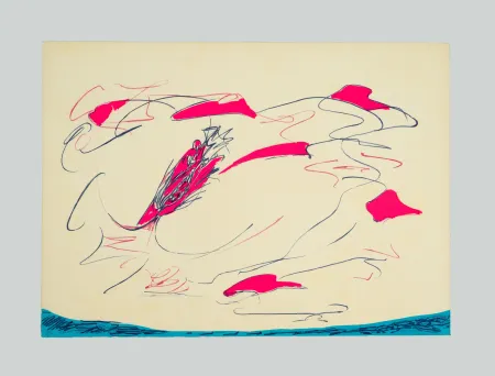 Литография Turcato - Composizione