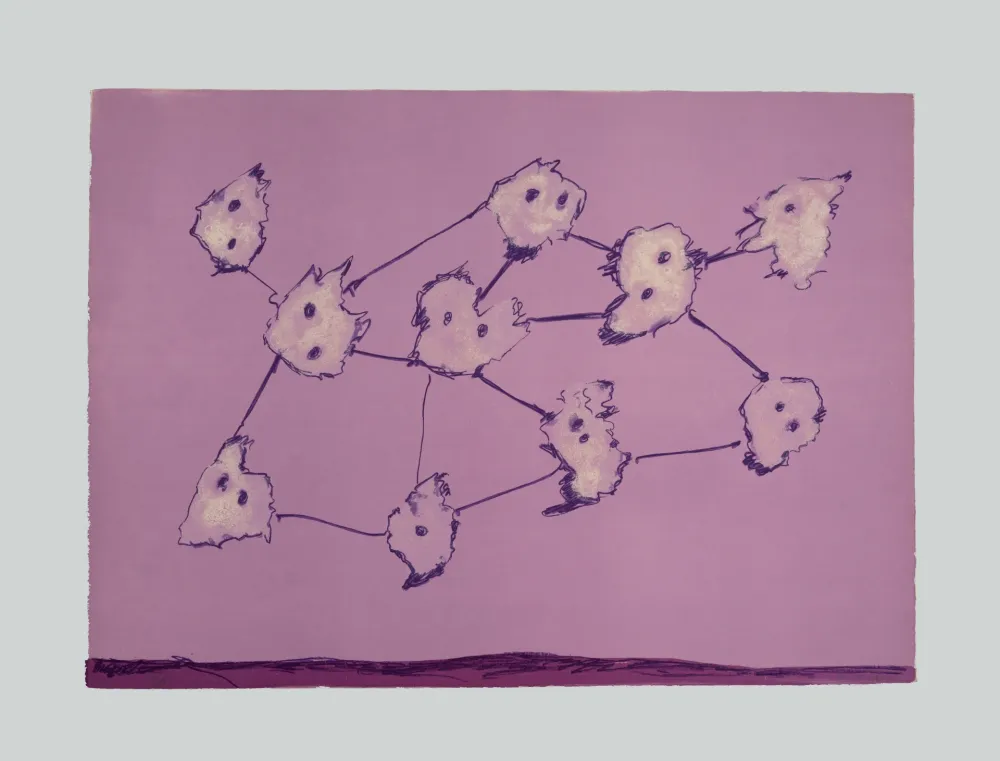 Литография Turcato - Composizione