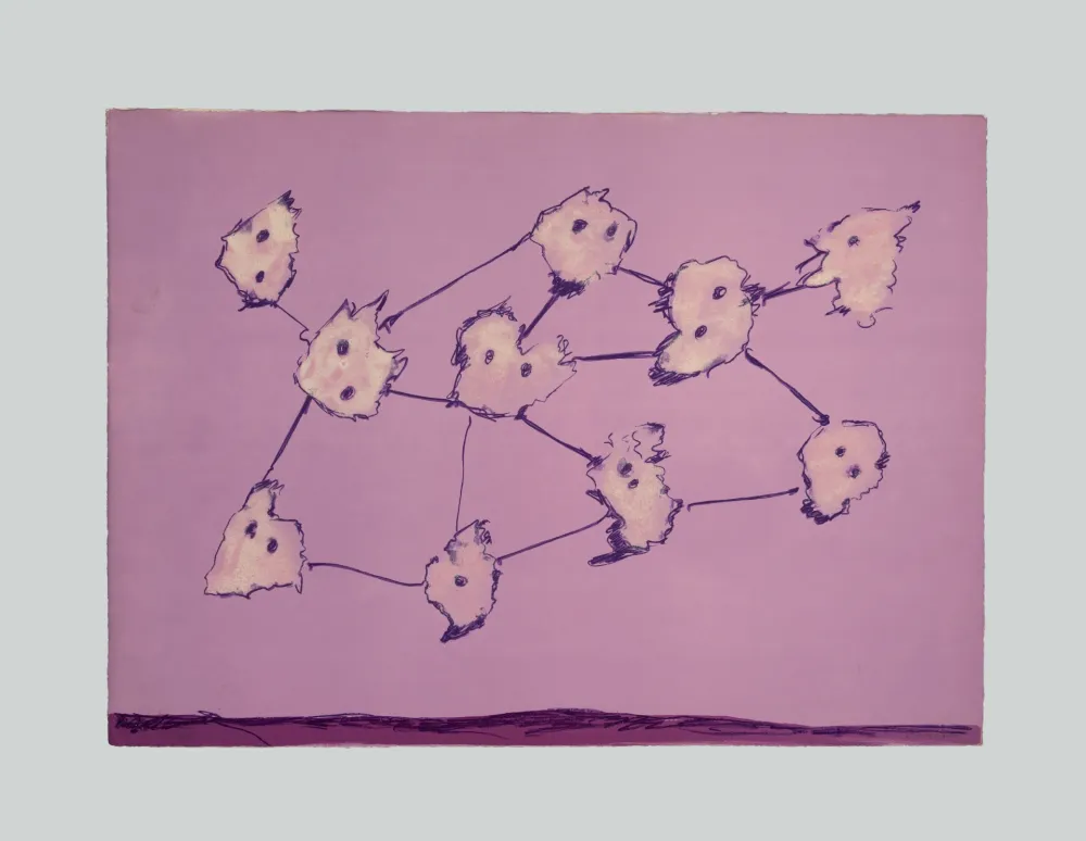 Литография Turcato - Composizione