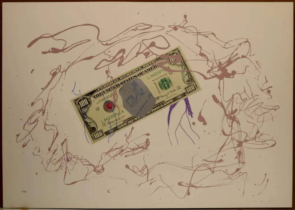 Литография Turcato - Dollaro