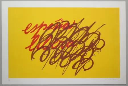 Литография Turcato - Espana libera