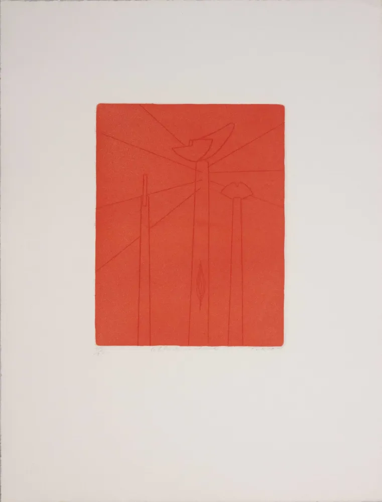 Офорт Turcato - La libertà incatenata