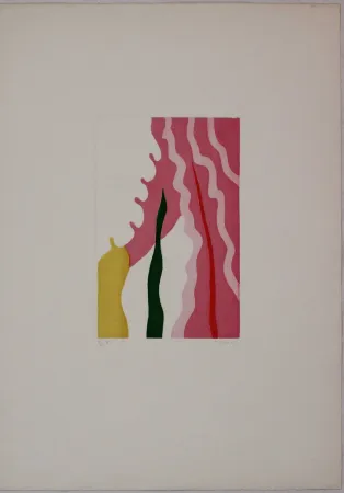 Офорт И Аквитанта Turcato - L'absente