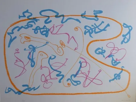 Литография Turcato - Senza titolo