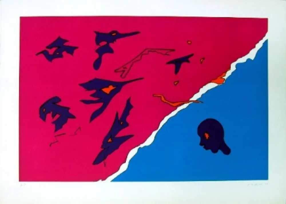 Литография Turcato - Senza titolo