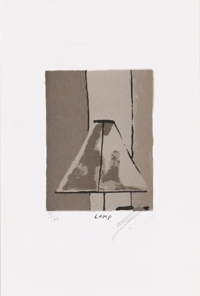 Литография Tuymans - Lamp