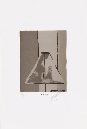 Литография Tuymans - Lamp