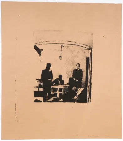 Литография Tuymans - Le Verdict 3