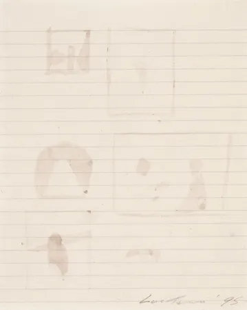 Монотип Tuymans - Untitled 1995