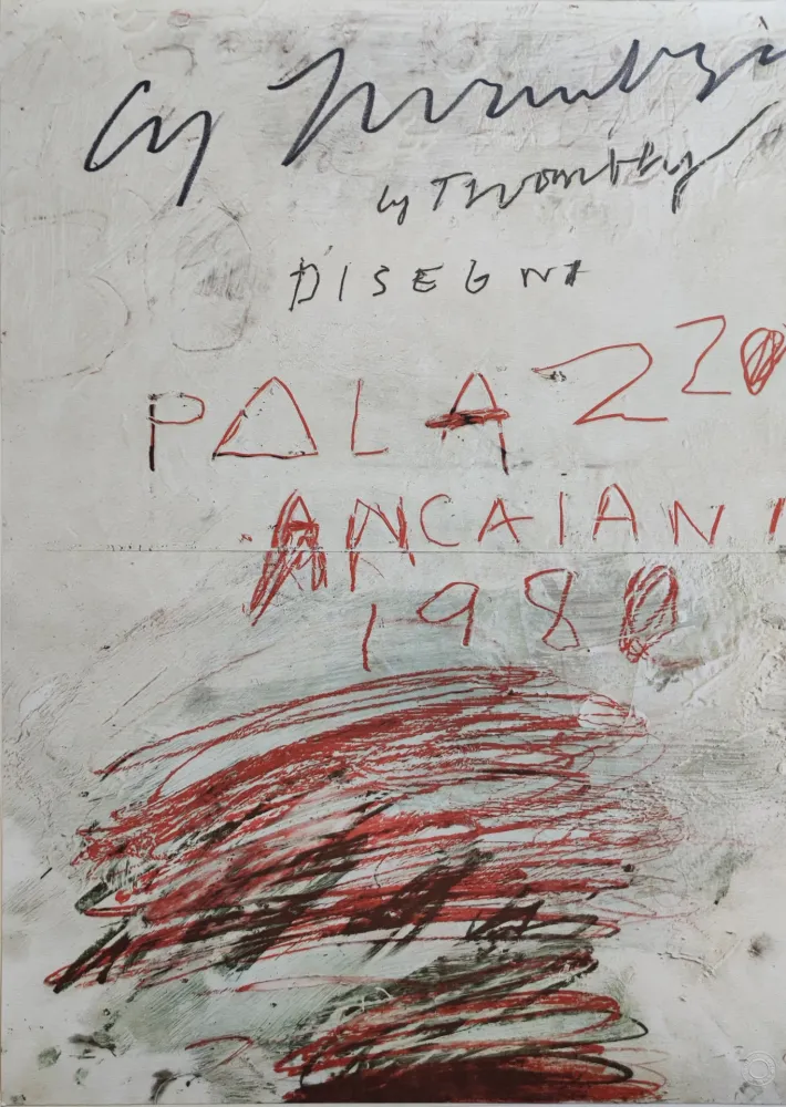 Гашение Twombly - Disegni Palazzo Ancaiani 1980