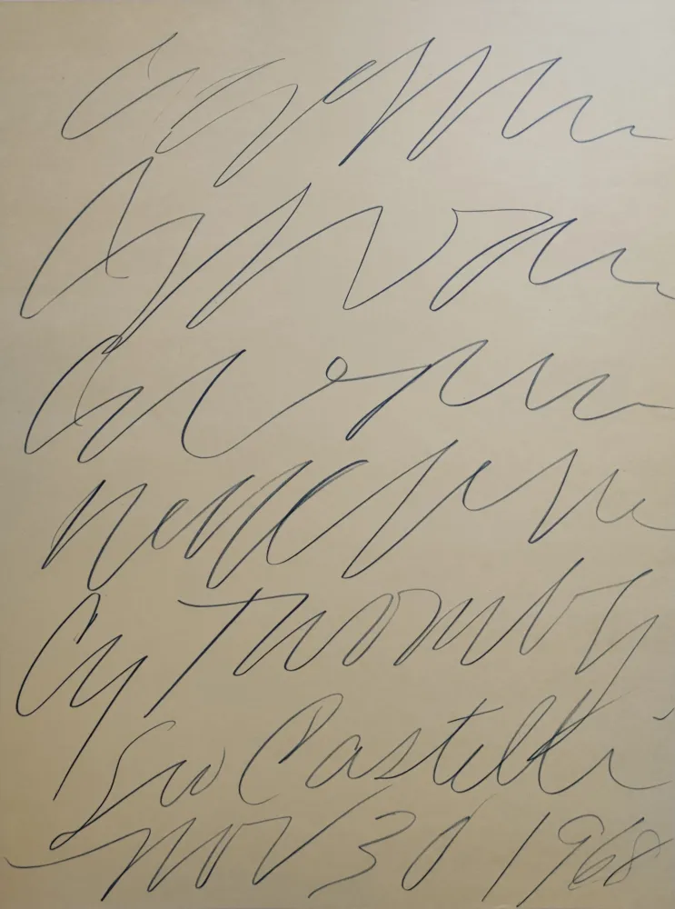 Литография Twombly - 