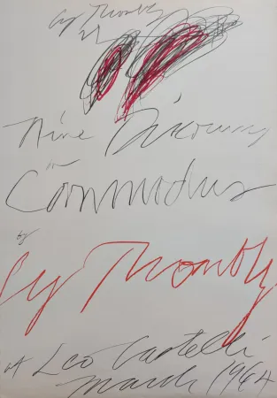 Гашение Twombly - Nine Discourses commodus