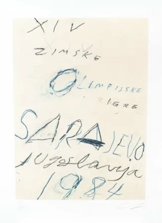Многоэкземплярное Произведение Twombly - Sarajevo
