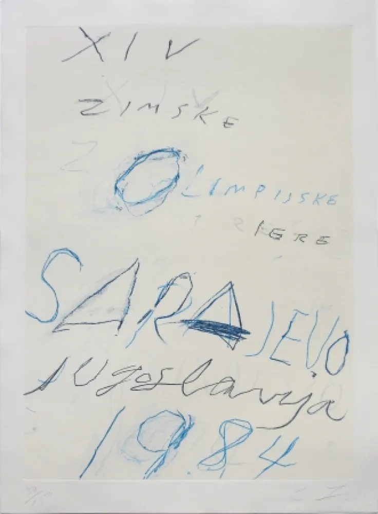 Литография Twombly - Untitled