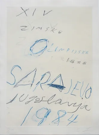 Литография Twombly - Untitled