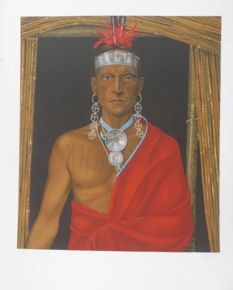 Литография Tzapoff - Sans titre