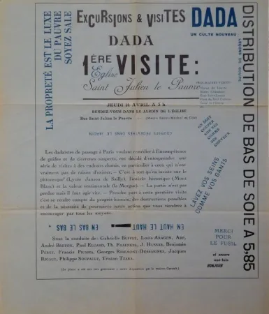 Нет Никаких Технических Tzara - Excursions & visites Dada