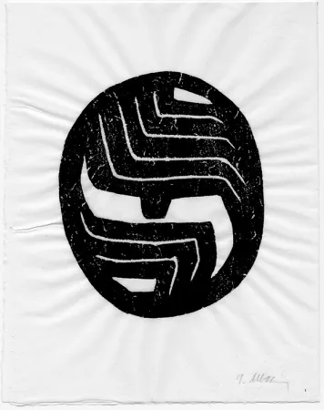 Иллюстрированная Книга Ubac - A. Frénaud. ALENTOUR DE LA MONTAGNE. Avec  16 empreintes d'ardoises de Raoul Ubac (1980)