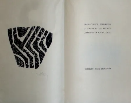 Иллюстрированная Книга Ubac - A travers la durée