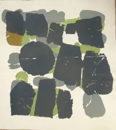 Литография Ubac - Affiche avant la lettre no 98