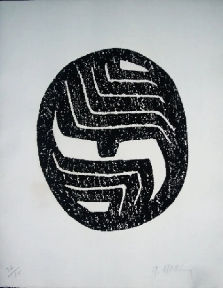 Иллюстрированная Книга Ubac - Alentour de la montage 1