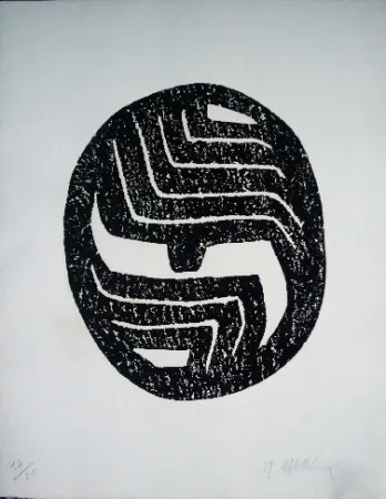 Иллюстрированная Книга Ubac - Alentour de la montage 1