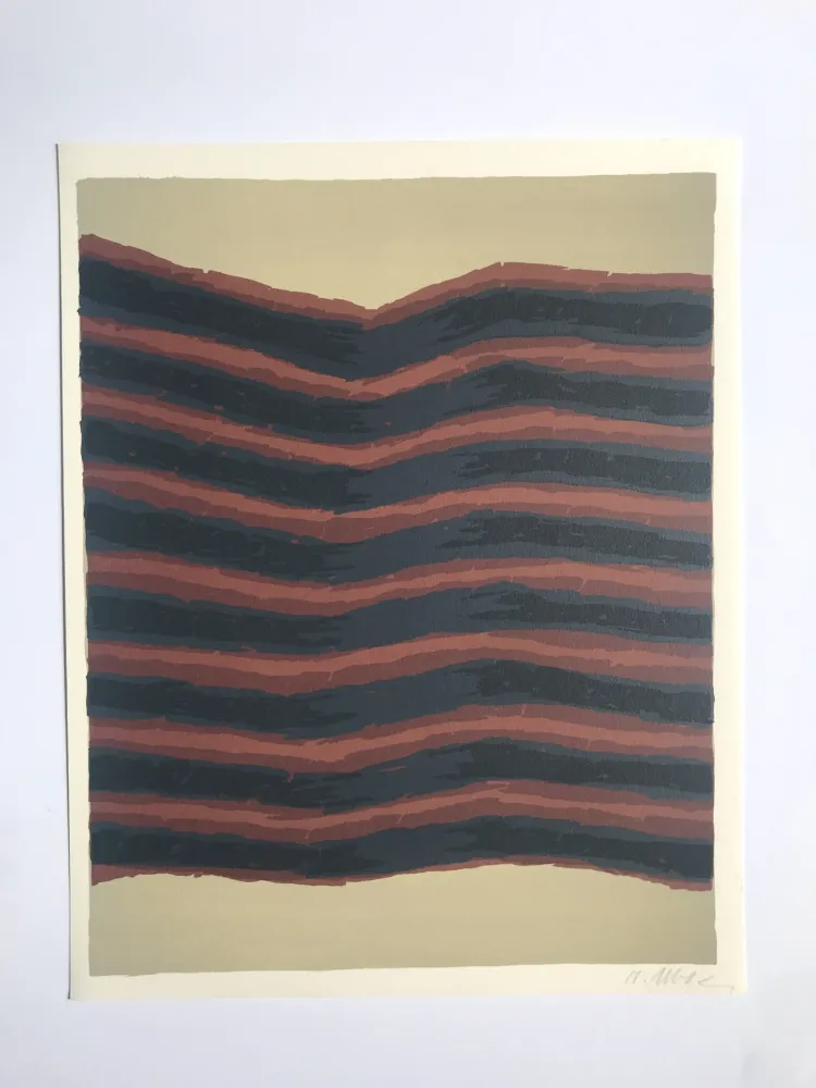 Литография Ubac - Galeries (La terre IV)