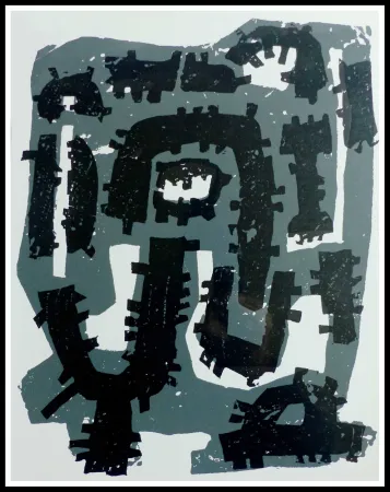 Гравюра Ubac - GRAVURE SUR ARDOISE