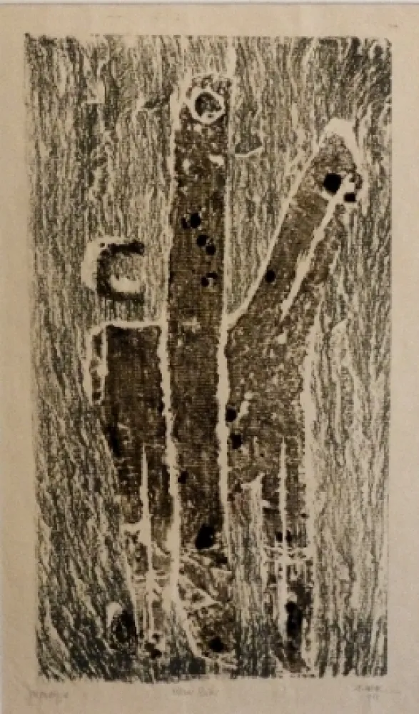 Монотип Ubac - KLEINE REITER