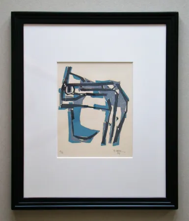 Гравюра На Дереве Ubac - L'auberge dans le sanctuaire