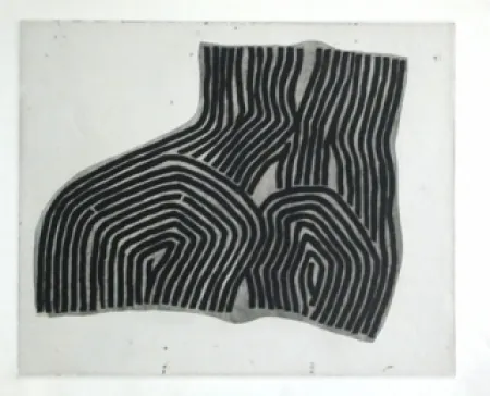 Офорт И Аквитанта Ubac - Le pommier impudique 