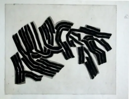 Офорт И Аквитанта Ubac - Le pommier impudique 