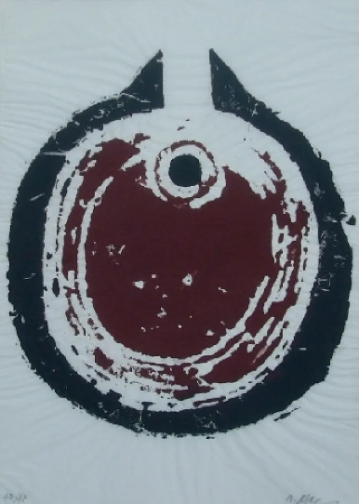 Монотип Ubac - Le trou de serrure