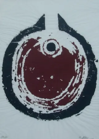 Монотип Ubac - Le trou de serrure